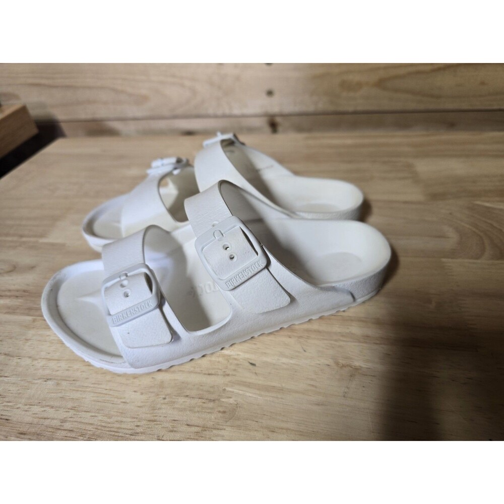 Birkenstock Arizona Eva Slide Sandals for Kids White, Size 31 U.S. (13)
